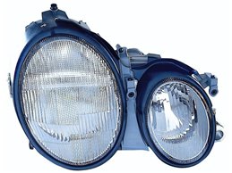 Faro Fanale Proiettore Lampada H7-H7 Sinistro MERCEDES CLASSE CLK W208 DAL 1997 AL 2003