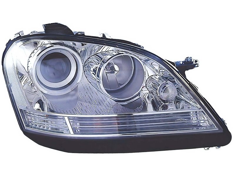 Faro Fanale Proiettore Lampada H7-H7 Sinistro MERCEDES CLASSE M ML W164 DAL 2006 AL 2008