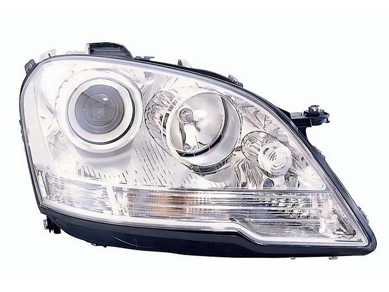 Faro Fanale Proiettore Lampada H7-H7 Sinistro MERCEDES CLASSE M ML W164 DAL 2008 AL 2011