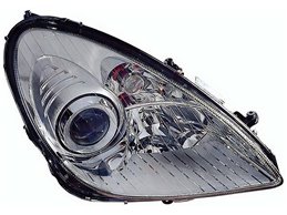 Faro Fanale Proiettore Lampada H7-H7 Sinistro MERCEDES CLASSE SLK R171 DAL 2004 AL 2008