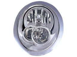 Faro Fanale Proiettore Lampada H7-H7 Sinistro MINI ONE COOPER DAL 2004 AL 2006