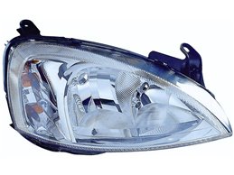 Faro Fanale Proiettore Lampada H7-H7 Sinistro OPEL CORSA C DAL 2000 IN POI