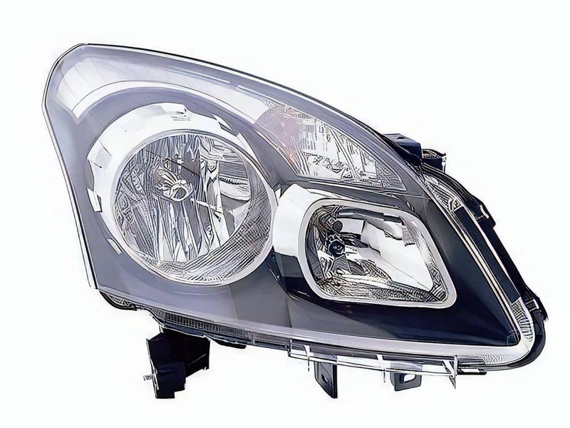 Faro Fanale Proiettore Lampada H7-H7 Sinistro RENAULT KOLEOS DAL 2008 IN POI