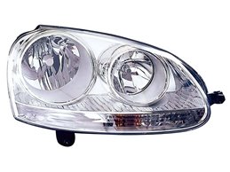 Faro Fanale Proiettore Lampada H7-H7 Sinistro VOLKSWAGEN GOLF 5 DAL 2003 IN POI