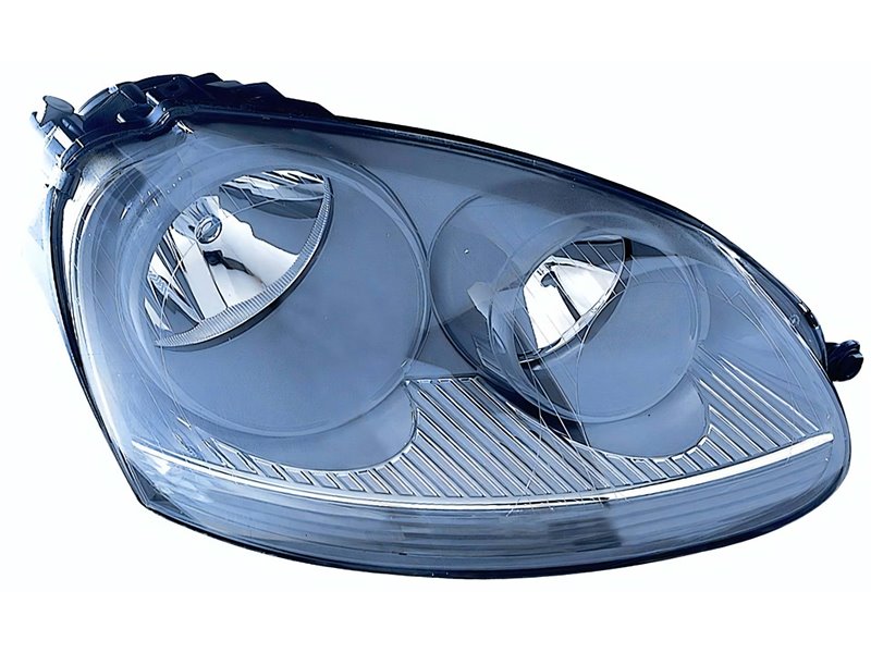 Faro Fanale Proiettore Lampada H7-H7 Sinistro VOLKSWAGEN GOLF V DAL 2003 AL 2008