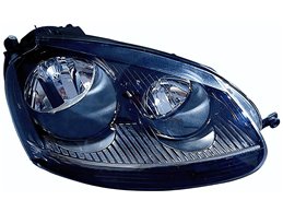 Faro Fanale Proiettore Lampada H7-H7 Sinistro VOLKSWAGEN GOLF V GTI DAL 2003 AL 2008