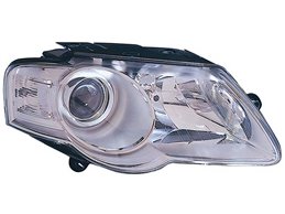 Faro Fanale Proiettore Lampada H7-H7 Sinistro VOLKSWAGEN PASSAT DAL 2005 AL 2010