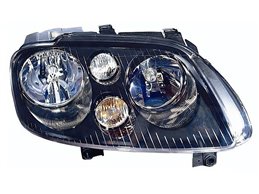 Faro Fanale Proiettore Lampada H7-H7 Sinistro VOLKSWAGEN TOURAN DAL 2003 AL 2006