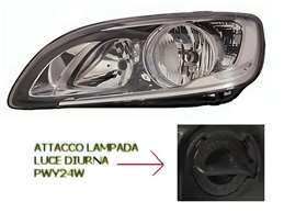 Faro Fanale Proiettore Lampada H7-H9 Destro VOLVO S60 V60 DAL 2014 IN POI