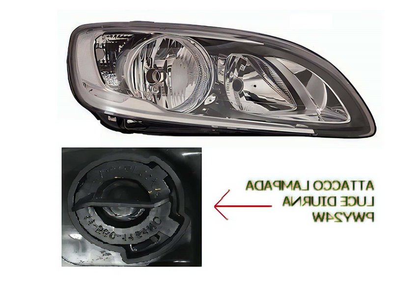 Faro Fanale Proiettore Lampada H7-H9 Sinistro VOLVO S60 V60 DAL 2014 IN POI