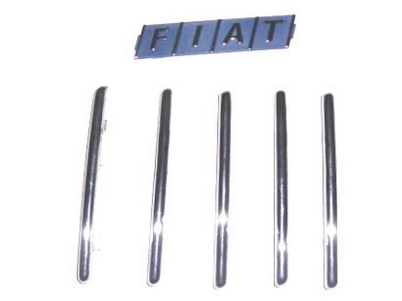 Kit Stemmi Loghi Fregi Griglia Fiat Panda Dal 1990 Al 1996