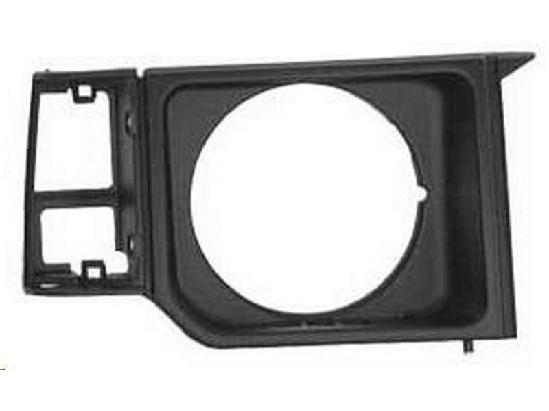 Cornice Cerchio Faro Fanale Destra Nero Mitsubishi Pajero Dal 1983 Al 1991