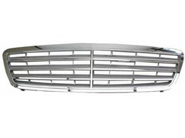 Griglia Cromata Argento Mercedes Classe C W203 Dal 2005 In Poi