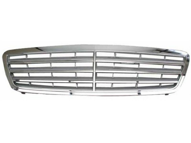 Griglia Cromata Argento Mercedes Classe C W203 Dal 2005 In Poi