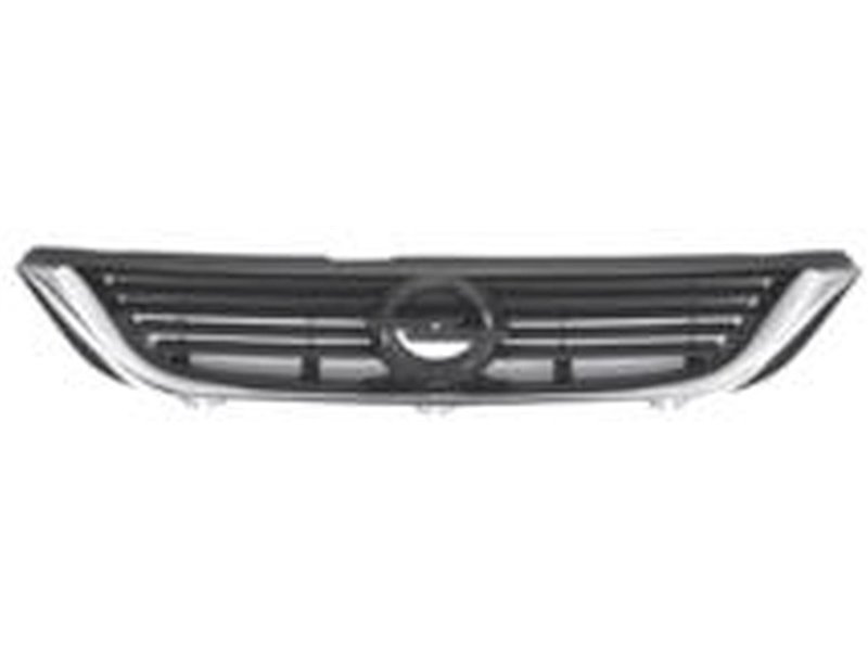 Griglia Nera Cornice Cromata Opel Vectra B Dal 1999 Al 2002