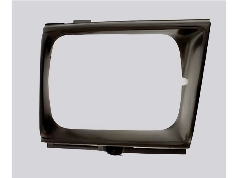 Cornice Cerchio Faro Fanale Destra Argento Toyota Hilux 4Wd Dal 1989 Al 1991