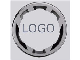 Logo Stemma Fregio Anteriore Cromato Volkswagen Polo Dal 2009 In Poi