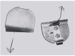 Tappo Coprigancio Traino Anteriore Fiat Punto 5 Porte Dal 1999 Al 2003