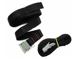 Kit Portabici tetto + Barre per RENAULT CLIO dal 2013 al 2018 leggero con Chiave Barre 110 CM + Kit Attacchi montaggio facile