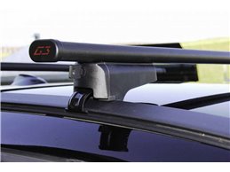 Set Portabici tetto + Barre per FORD FOCUS ACTIVE / SW 2011 2014 in Acciaio robusto Barre 110 CM + Kit Attacchi montaggio facile