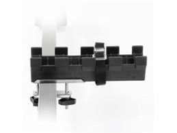 Kit 2 Portabici tetto + Barre per MEGANE 2008-2015 Attacco alla Forcella universali Barre 127 CM + Kit Attacchi montaggio facile