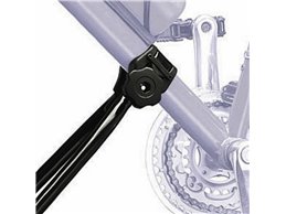 Set 3 Portabici tetto + Barre per FORD EDGE dal 2016 al 2018 5P in Acciaio robusti Barre 127 CM + Kit Attacchi montaggio facile