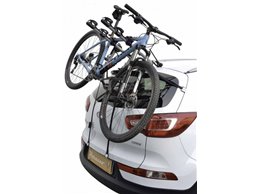 Portabici posteriore per ALFA ROMEO GIULIETTA 2010-2016 da 3 Posti Bici in Acciaio con Blocca-Bici + Cinghie robusto e versatile