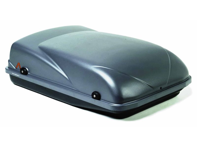 Baule BOX Auto capiente 300 Litri compatto elegante Dimensioni 129 x 89 x 39 CM in Colore Grigio