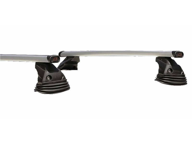 Barre Portapacchi per FORD ECOSPORT 2013 da 110 CM Carico Max 75KG montaggio senza Rails con Kit Attacchi per BOX Portabici etc