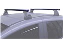 Set Baule + Barre Auto per MERCEDES 200 4 porte capiente 355 Litri in Grigio scuro con 2 Serrature Barre 127 CM c/Kit Attacchi