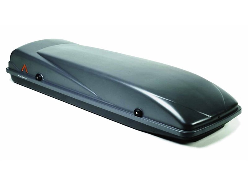 VDP Box Da Tetto 400L Nero Con Barre Portatutto Per Dacia Sandero Stepway (2009-) - Baule Portapacchi Con Serratura