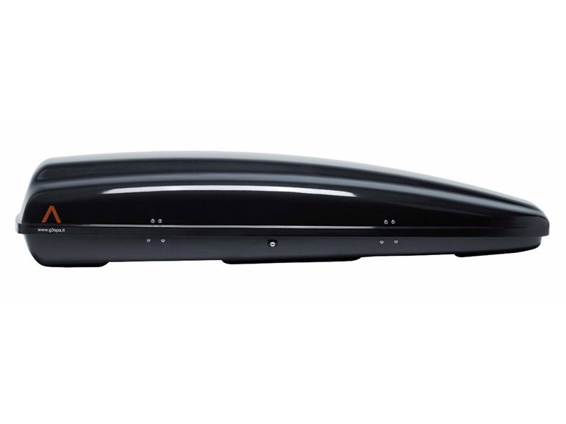 Set Baule + Barre Auto Per SUZUKI GRAND VITARA 1998-2005 Capiente 370 Litri Colore Nero Con 2 Chiavi Barre 122 Cm Kit Attacchi