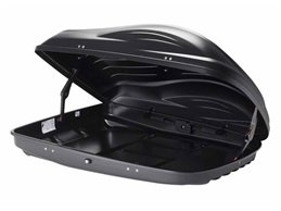 Set BOX + Barre Portatutto per BMW SERIE 3 Touring 1999-2011 capiente 335 Litri Nero con 2 Serrature Barre 127 CM c/Serratura