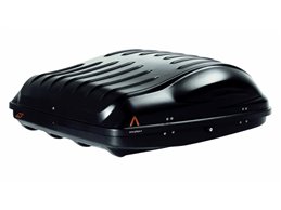 Set Baule + Barre Auto per SKODA FABIA dal 2007 al 2014 capiente 335 Litri Colore Nero con 2 Chiavi Barre 127 CM c/Kit Attacchi