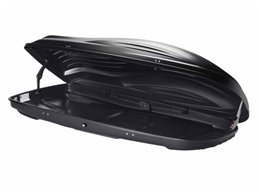 Set BOX + Barre Portatutto per BMW SERIE 3 Touring 1999-2011 capiente 460 Litri Nero con 2 Serrature Barre 127 CM c/Serratura