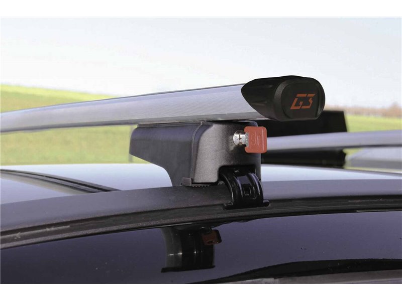 Set BOX tetto con Barre per FORD C-MAX 7 dal 2010 al 2015 capiente 460 Litri Colore Nero con 2 Chiavi Barre 127 CM c/Serratura