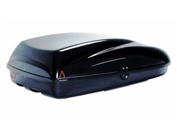Set BOX + Barre Portatutto per FORD S-MAX dal 2019 in poi capiente 240 Litri Colore Nero con Chiave Barre 127 CM + Kit Attacchi