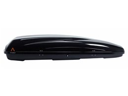 Set BOX + Barre Portatutto per FORD S-MAX dal 2019 in poi capiente 240 Litri Colore Nero con Chiave Barre 127 CM + Kit Attacchi