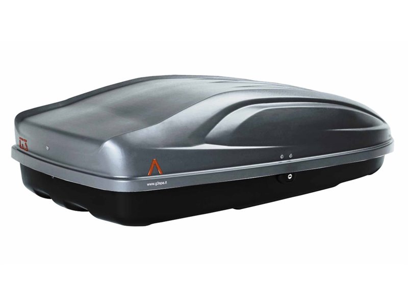 Portatutto Per Auto - Barre + Box Baule 430L, Compatibile Con Opel Corsa D 5p (2006-2014), Colore Nero Opaco