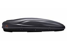 Set BOX tetto con Barre per MERCEDES EQA del 2021 capiente 390 Litri in Grigio scuro con Serratura Barre 127 CM c/Serratura