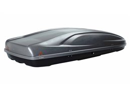 Set Baule tetto + Barre per CLASSE A/COUPE dal 2005 al 2012 capiente 390 Litri Grigio con Serratura Barre 110 CM + Kit Attacchi