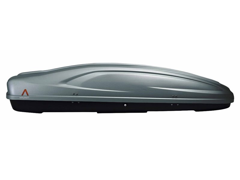 Box Da Tetto VDP Juxt 600 Con Barre - 600L Nero Per Fiat Freemont (2011+)