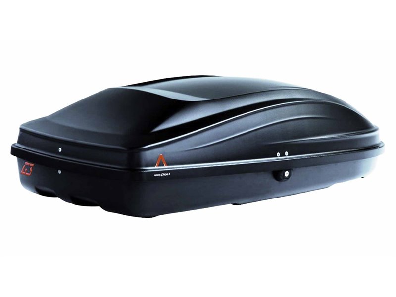 Baule Portapacchi VDP 600L Nero + Barre In Alluminio Per Fiat Freemont (2011+). Set Completo Con Serratura Per Viaggi E Vacanze. - 6
