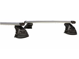 Set Baule + Barre Auto per DS DS4 dal 2021 in poi capiente 420 Litri Colore Nero con 2 Serrature Barre 127 CM c/Kit Attacchi