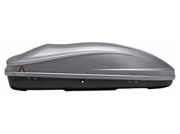 Set BOX + Barre Portatutto per SCENIC CONQUEST / X-MOD Cross capiente 330 Litri Grigio con Serratura Barre 127 CM c/Serratura