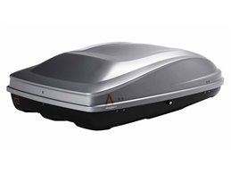 Set BOX + Barre Portatutto per SAAB 9.4 / 9.4 SW dal 2011 capiente 330 Litri Colore Grigio con Chiave Barre 127 CM c/Serratura