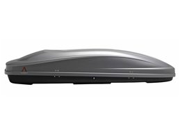 Set BOX + Barre Portatutto per SUBARU IMPREZA XV del 2010 capiente 390 Litri Colore Grigio con Chiave Barre 127 CM c/Serratura